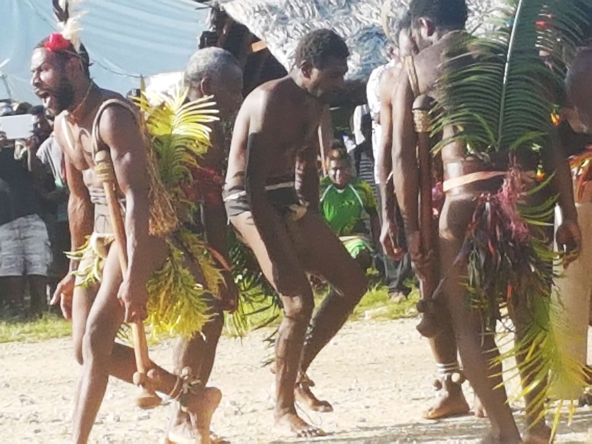 Danse d’Ambrym en l’honneur des chefs coutumiers