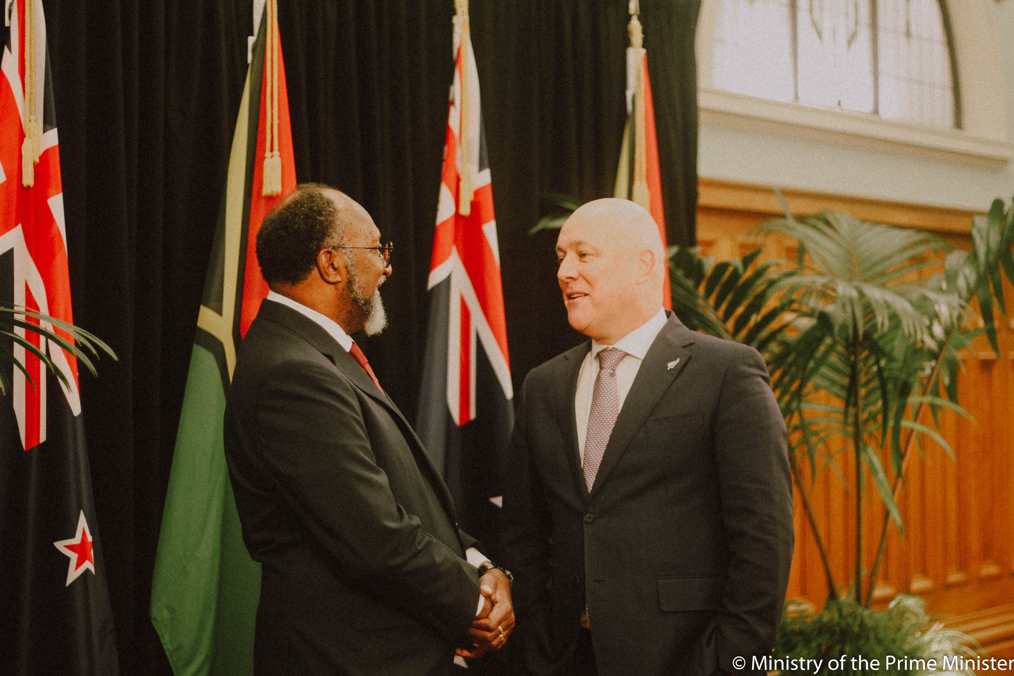 Vanuatu Prime Minister Charlot Salwai Strengthens Ties During New Zealand Visit