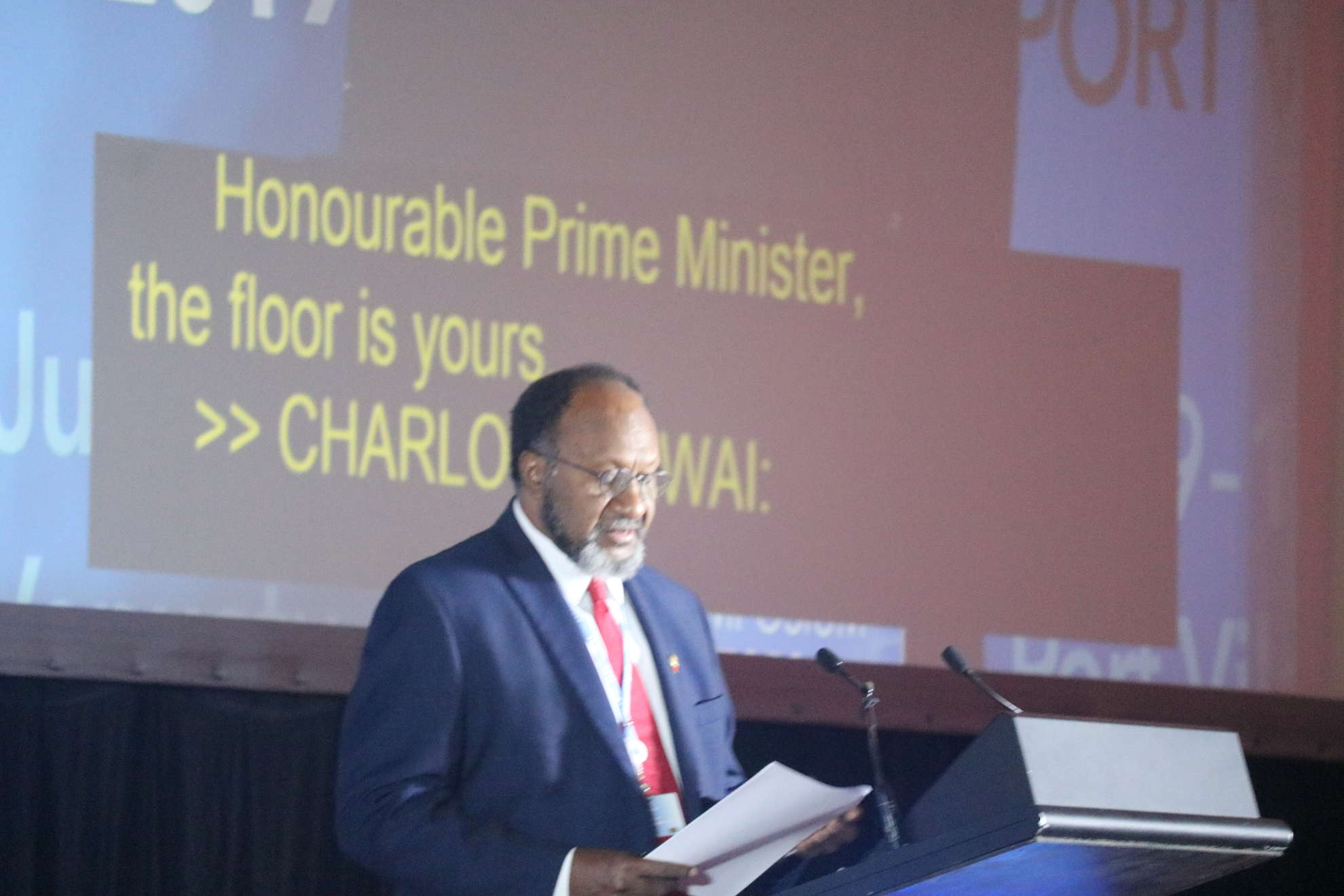 Discours de l’Honorable Charlot Salwai TABIMASMAS À l’occasionde l’ouverture du CIR2019 de l’UIT