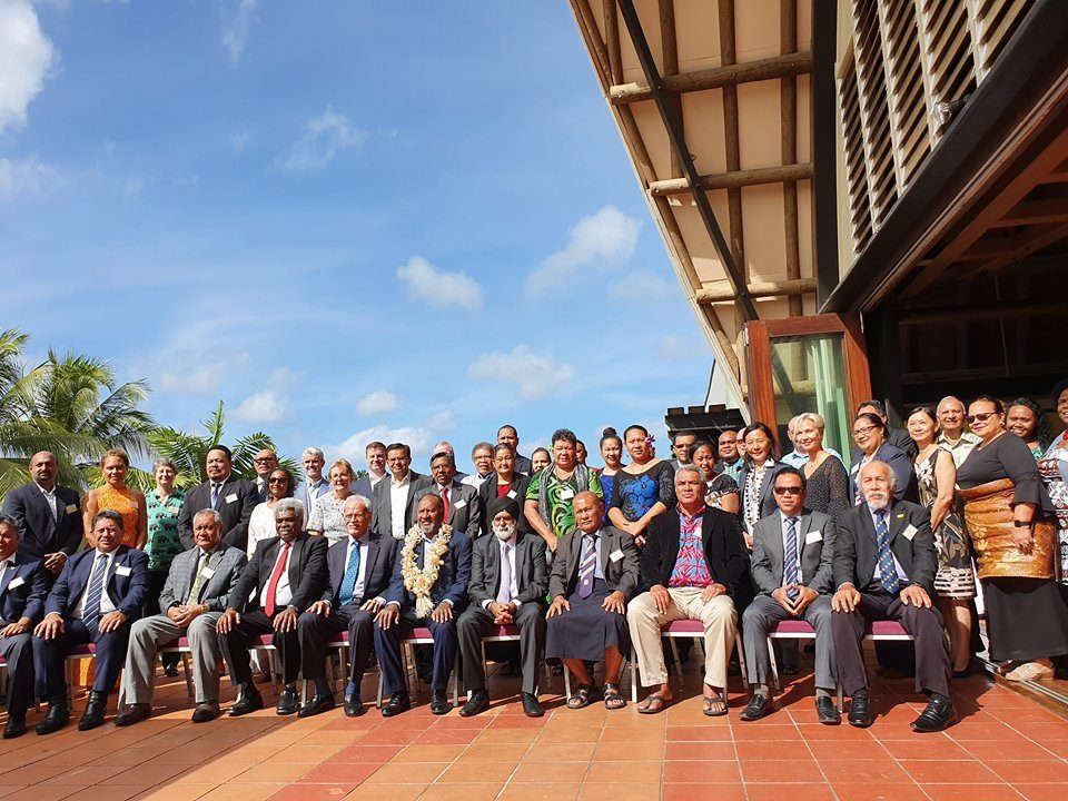 Déclaration du Premier ministre Charlot Salwai à l'occasion de la 88ème réunion du conseil de l'USP, Holiday Inn, Port Vila Vanuatu