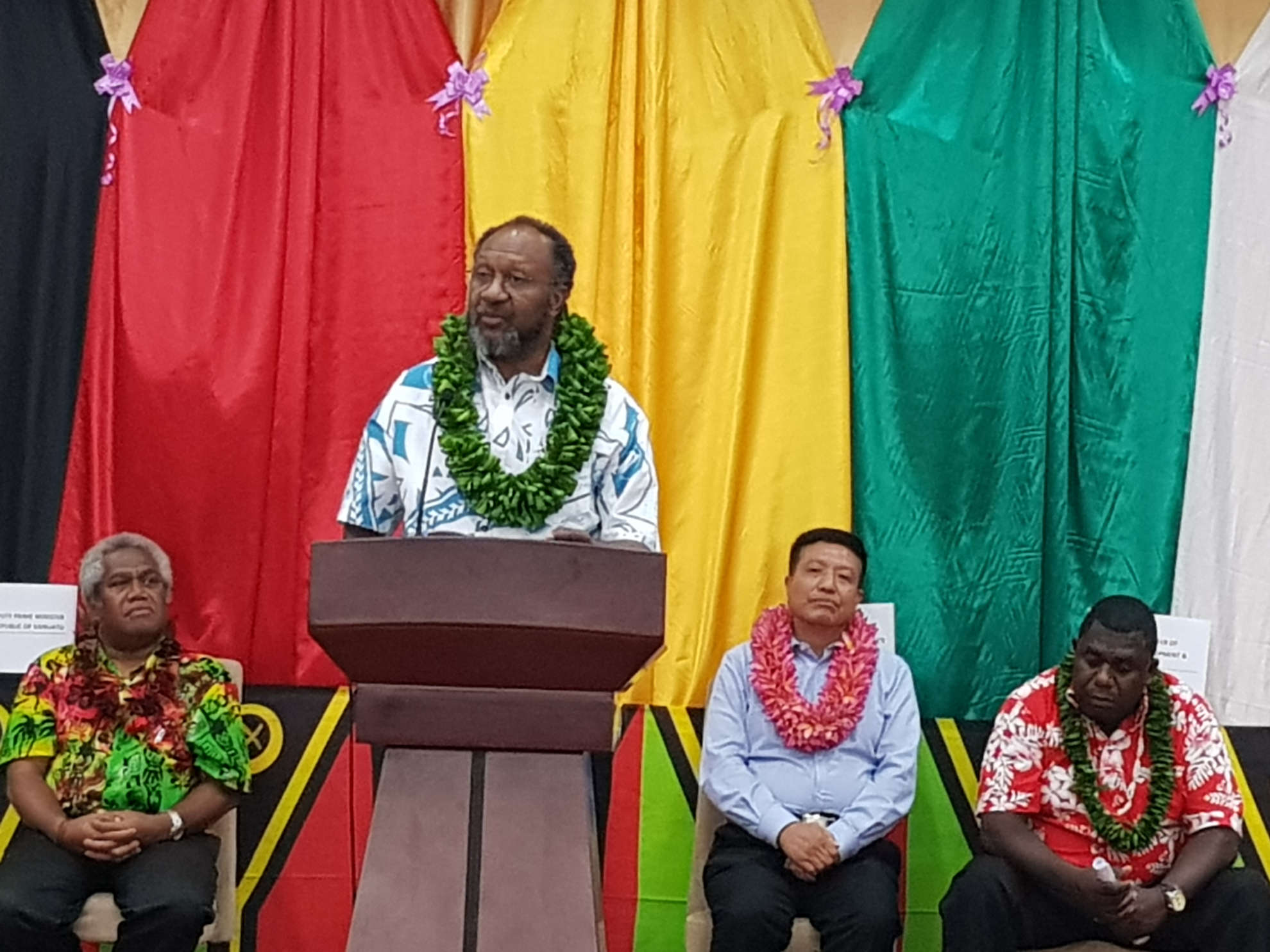 Le premier Ministre Salwai: Le Vanuatu était avec plus de ses 30 athlètes 