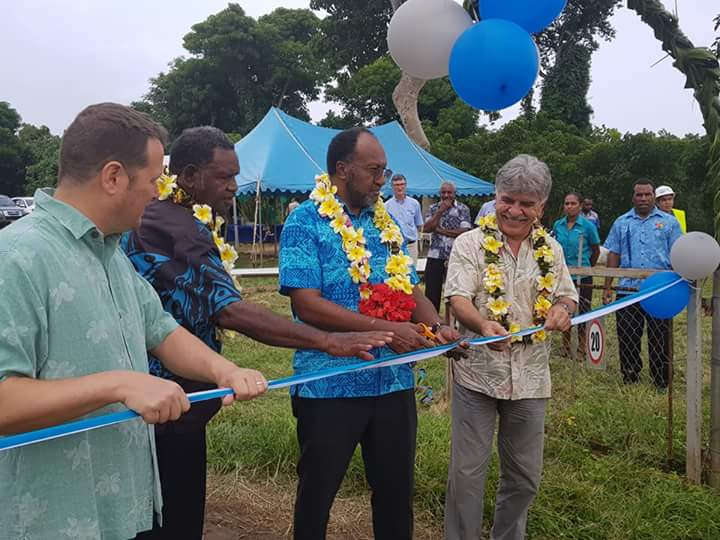 PM Salwai : discours de l'inauguration des panneaux solaire sur  Kawéne